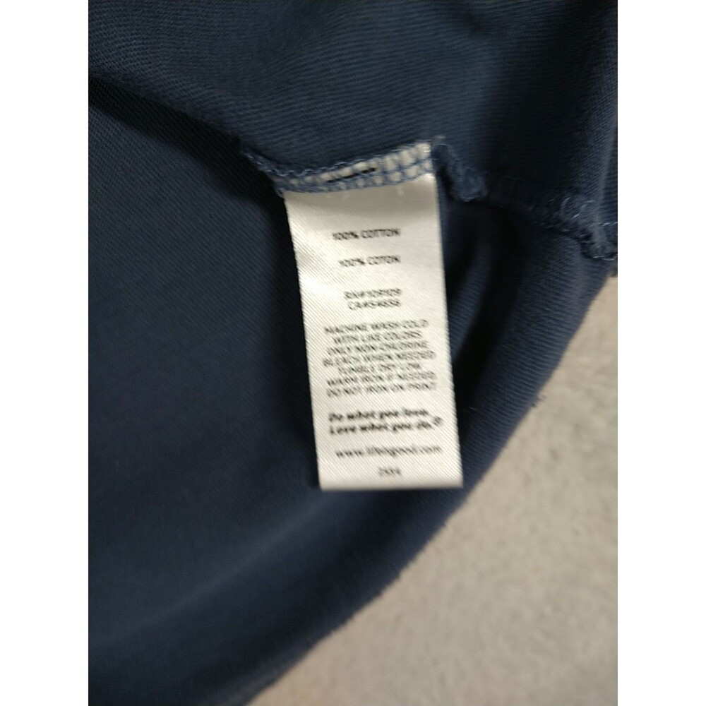 Life Is Good Happy As A Mother Crusher Tee Short Sleeve Blue Women's XXL - Picture 6 of 7